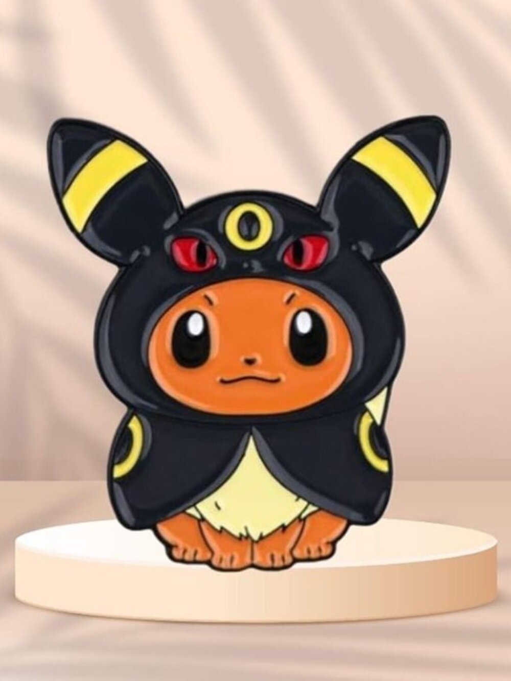 Pokemon Eevee Evolution Dress Up Poncho Umbreon! Enamel Pin